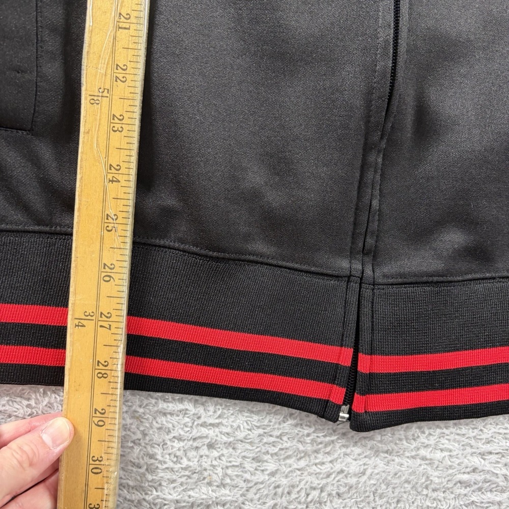 Tapout Track Jacket Mens XL Black Red Full Zip MMA Fighter Simply Believe - Picture 6 of 10